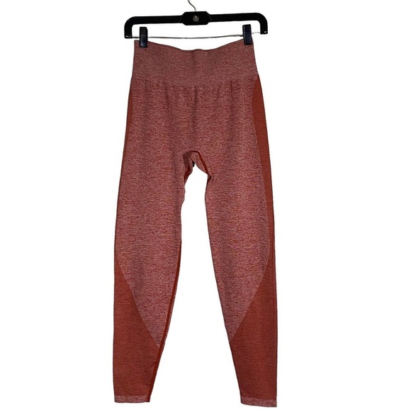 Victoria Secret PINK Seamless Workout Tight High Waist Leggings Cinnibar Marl M - Picture 3 of 7